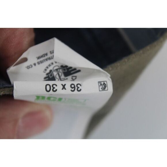 Dockers Tapered Fit Supreme Flex Stretch Alpha Khaki Pants 36/30 NWT Olive - Picture 10 of 10